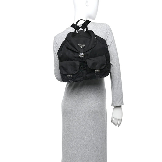 Tessuto Nylon Vela Backpack Black