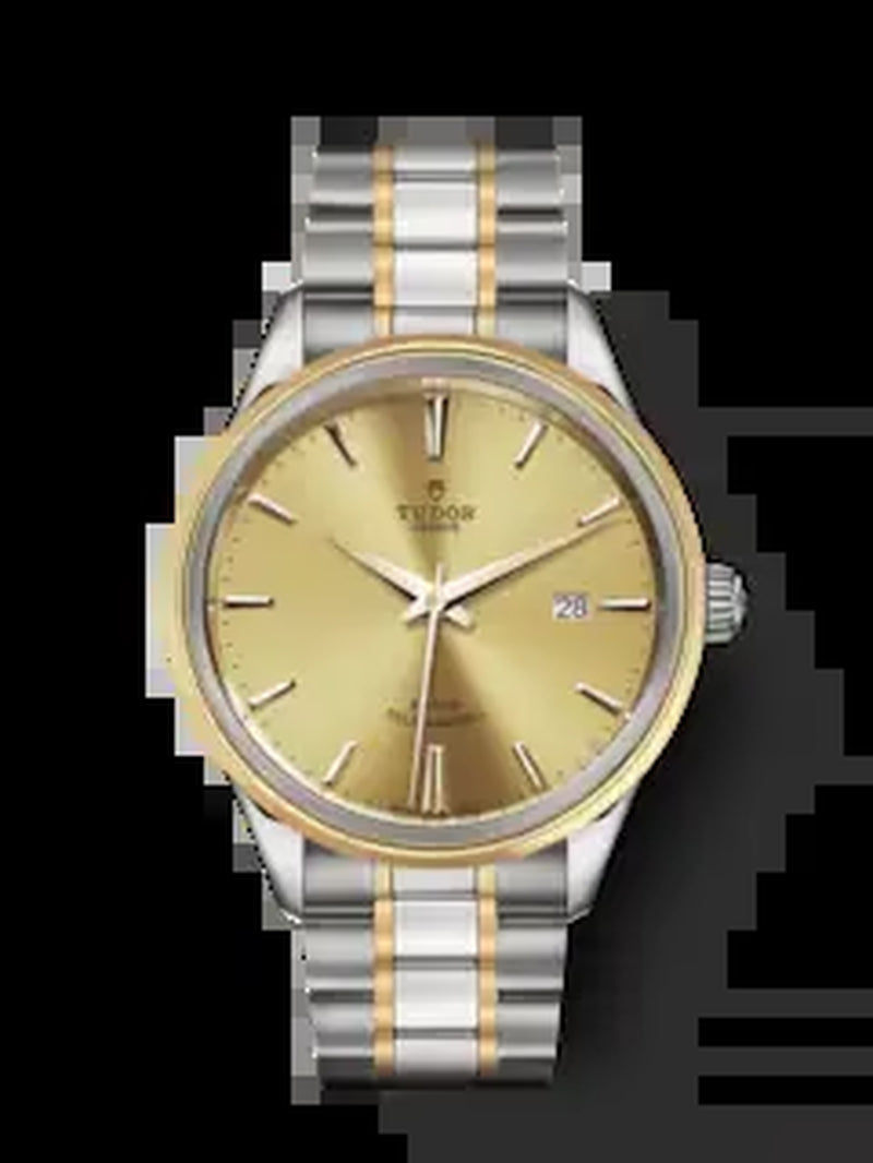 Style, Stainless Steel and Yellow Gold, 41Mm, Ref# M12703-0001
