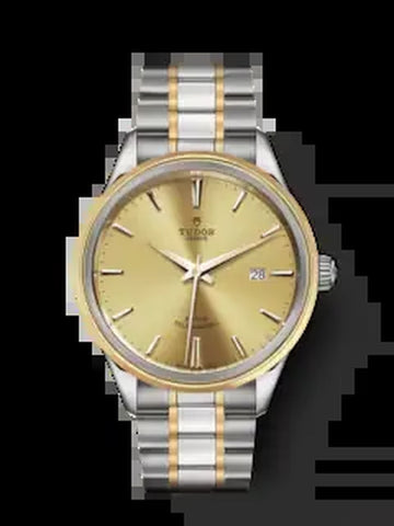Style, Stainless Steel and Yellow Gold, 41Mm, Ref# M12703-0001