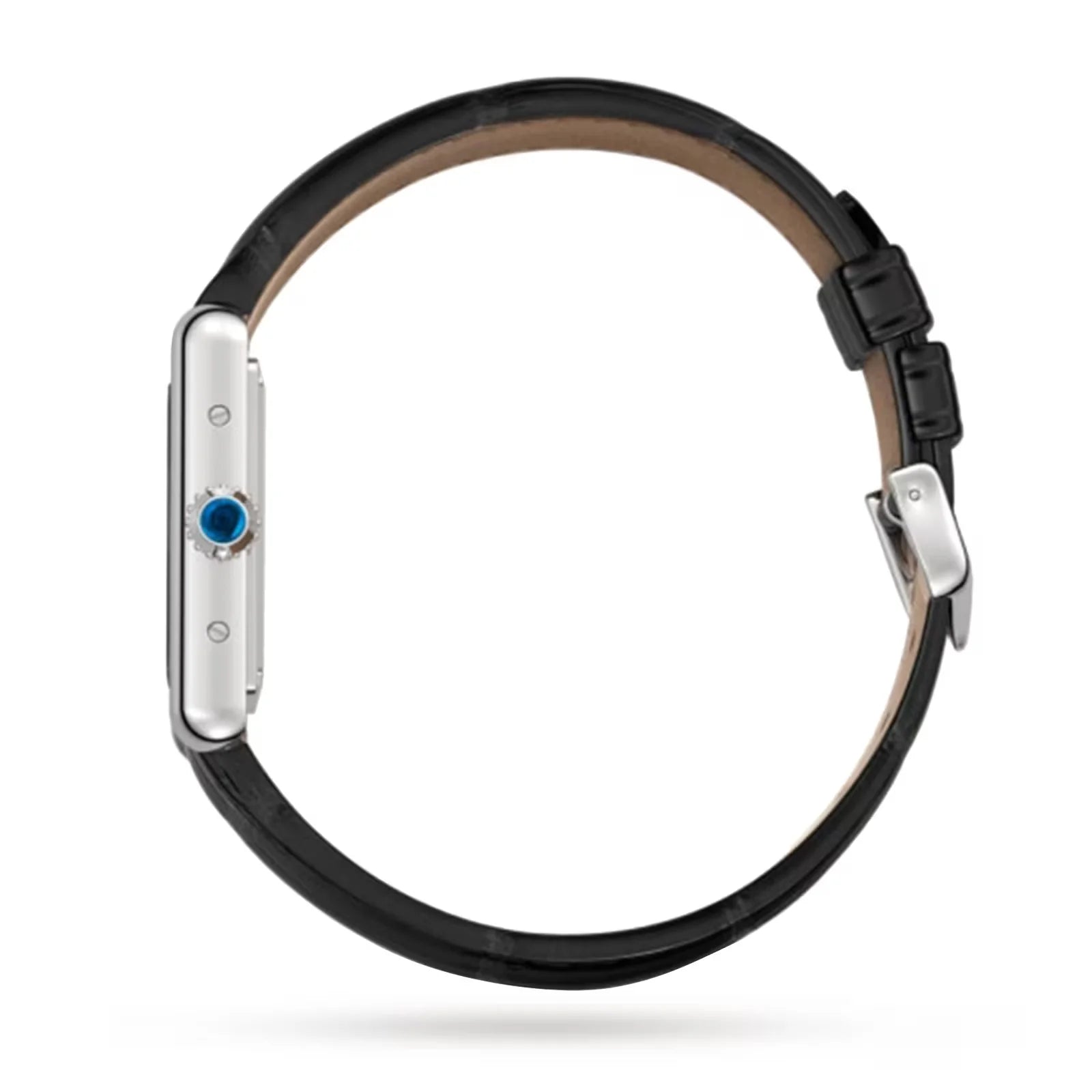 Unworn  Tank Must De , Small Stainless Steel, 29.5Mm X 22Mm, Ref# WSTA0071, Box and Papers