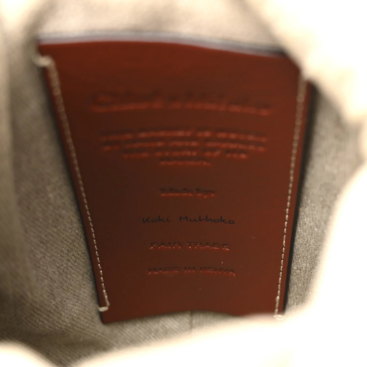 X MIFUKO Raffia Calfskin Small Woody Basket Shoulder Bag Black Beige