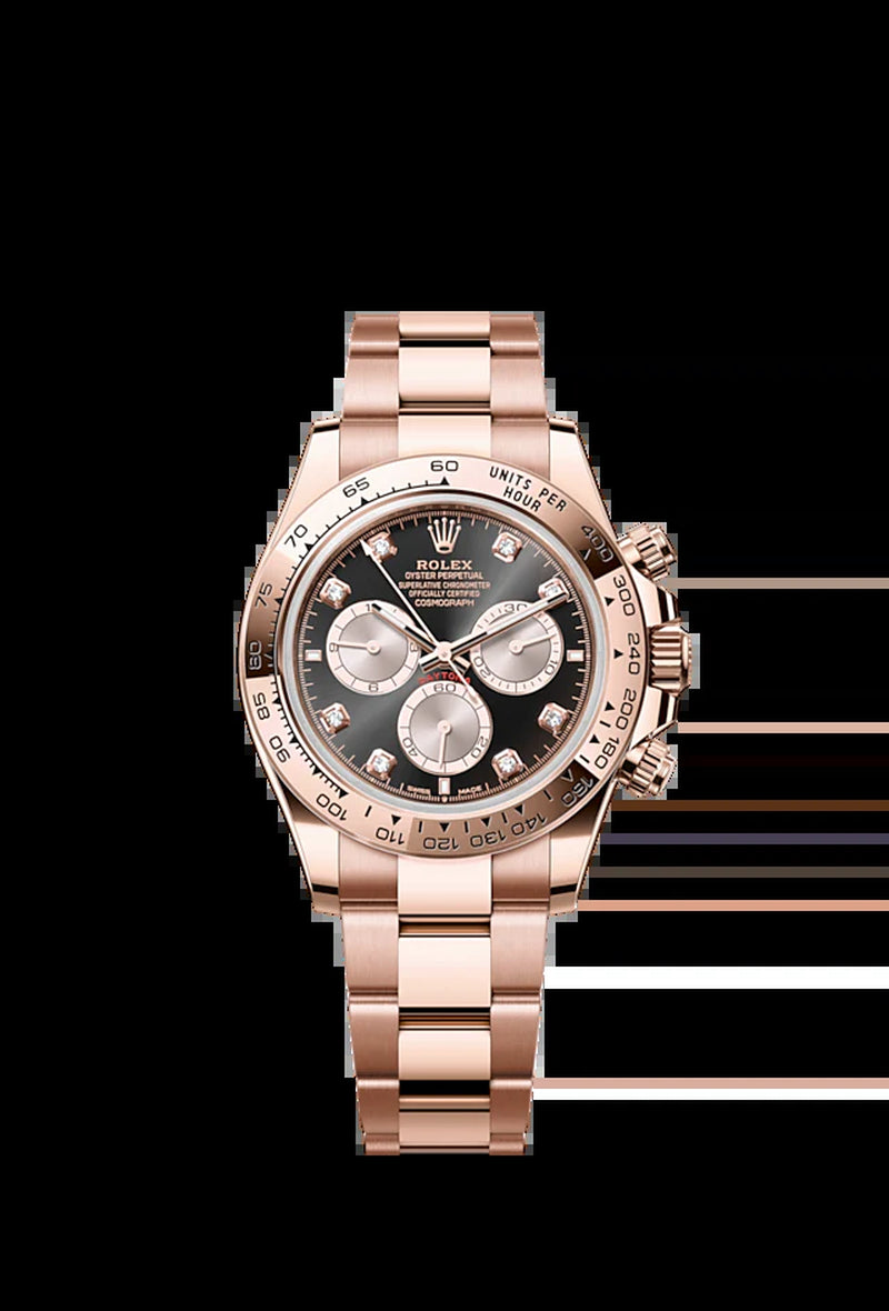 Cosmograph Daytona 40Mm, 18K Everose Gold, Ref# 126505-0002