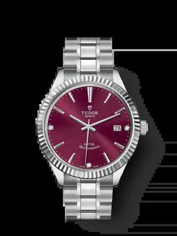 Style, Stainless Steel and Diamond-Set, 38Mm, Ref# M12510-0019