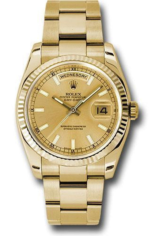 Rolex Day-Date 36Mm Watch 118238 Chso
