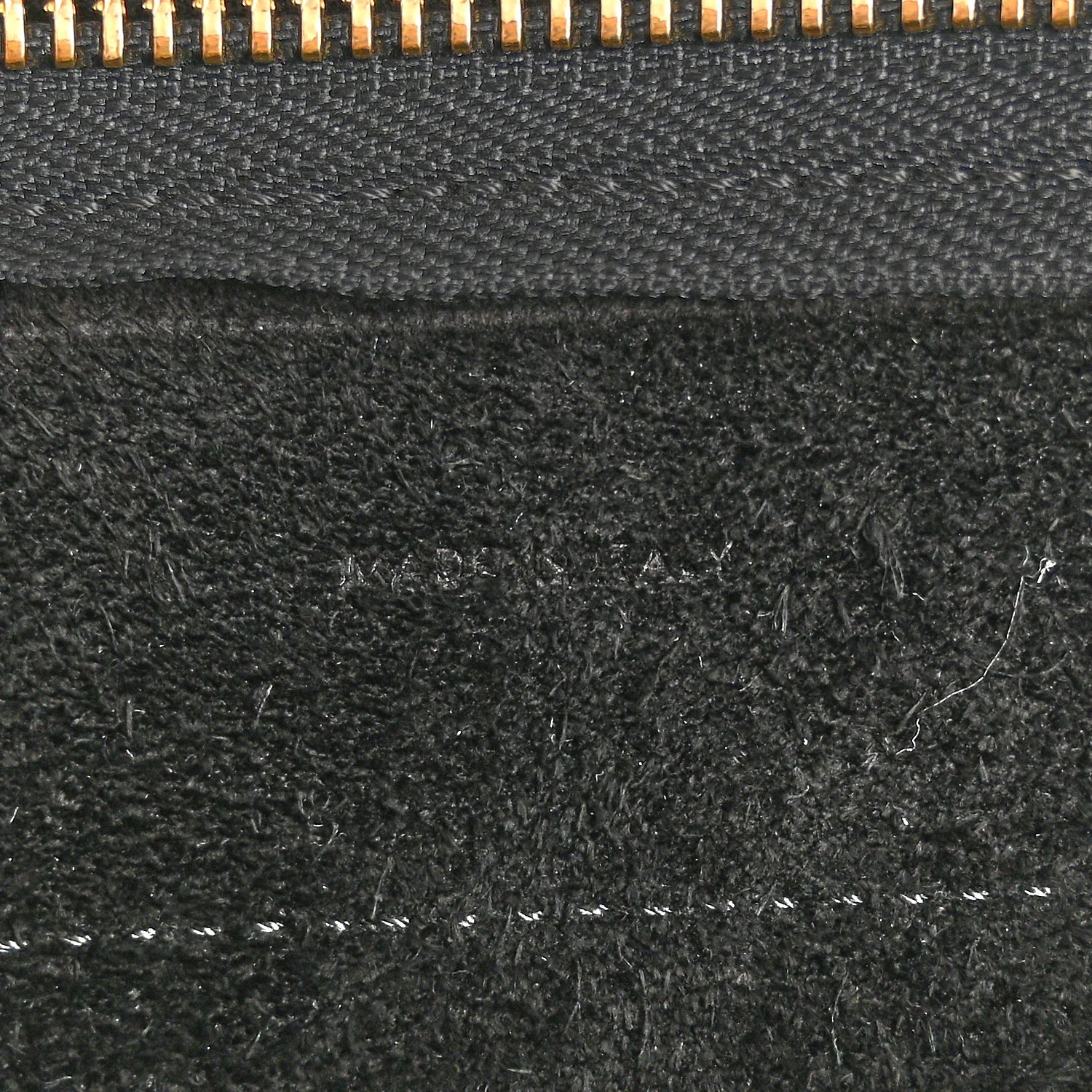 Grained Calfskin Nano Belt Bag Black