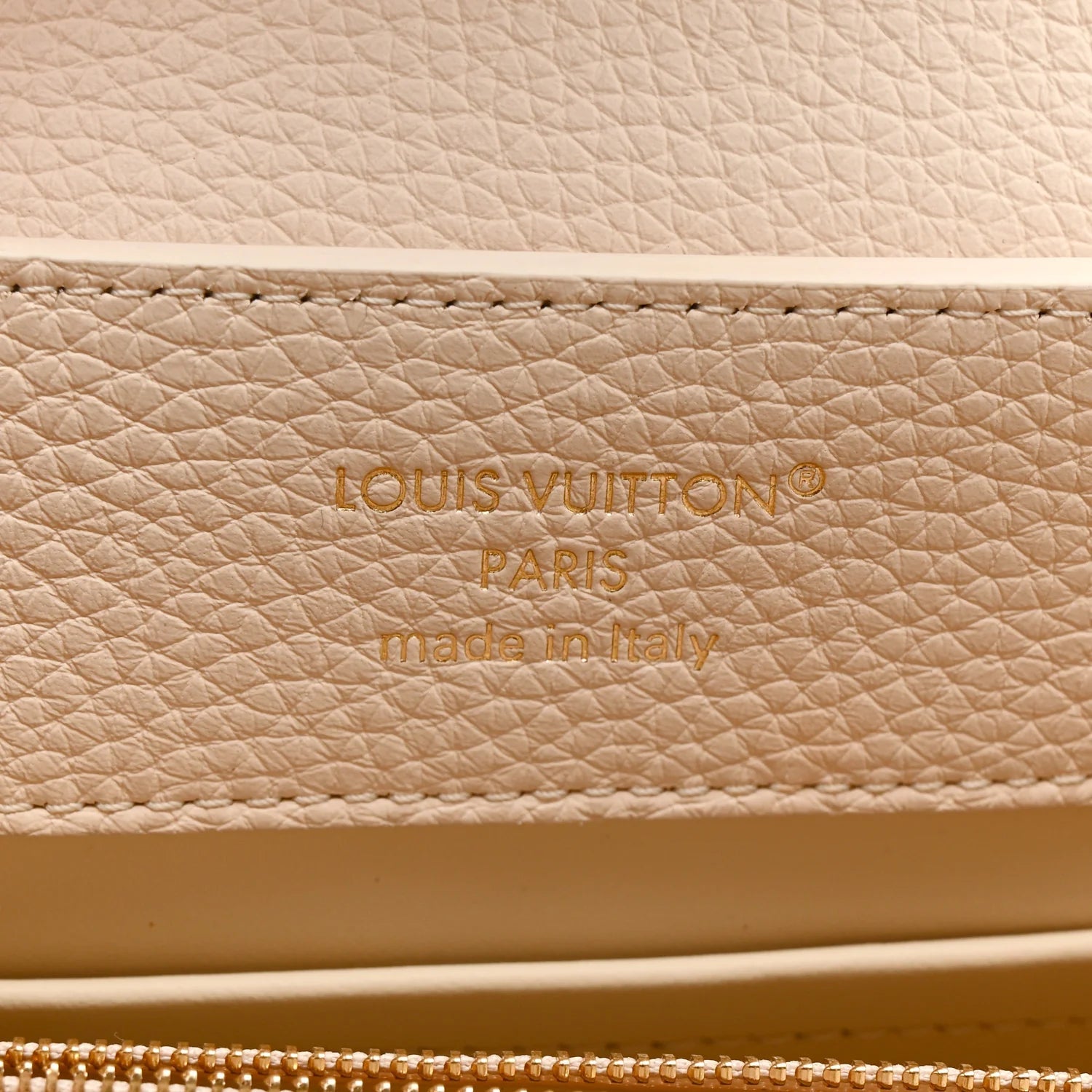 Rattan Taurillon Capucines BB Vanilla