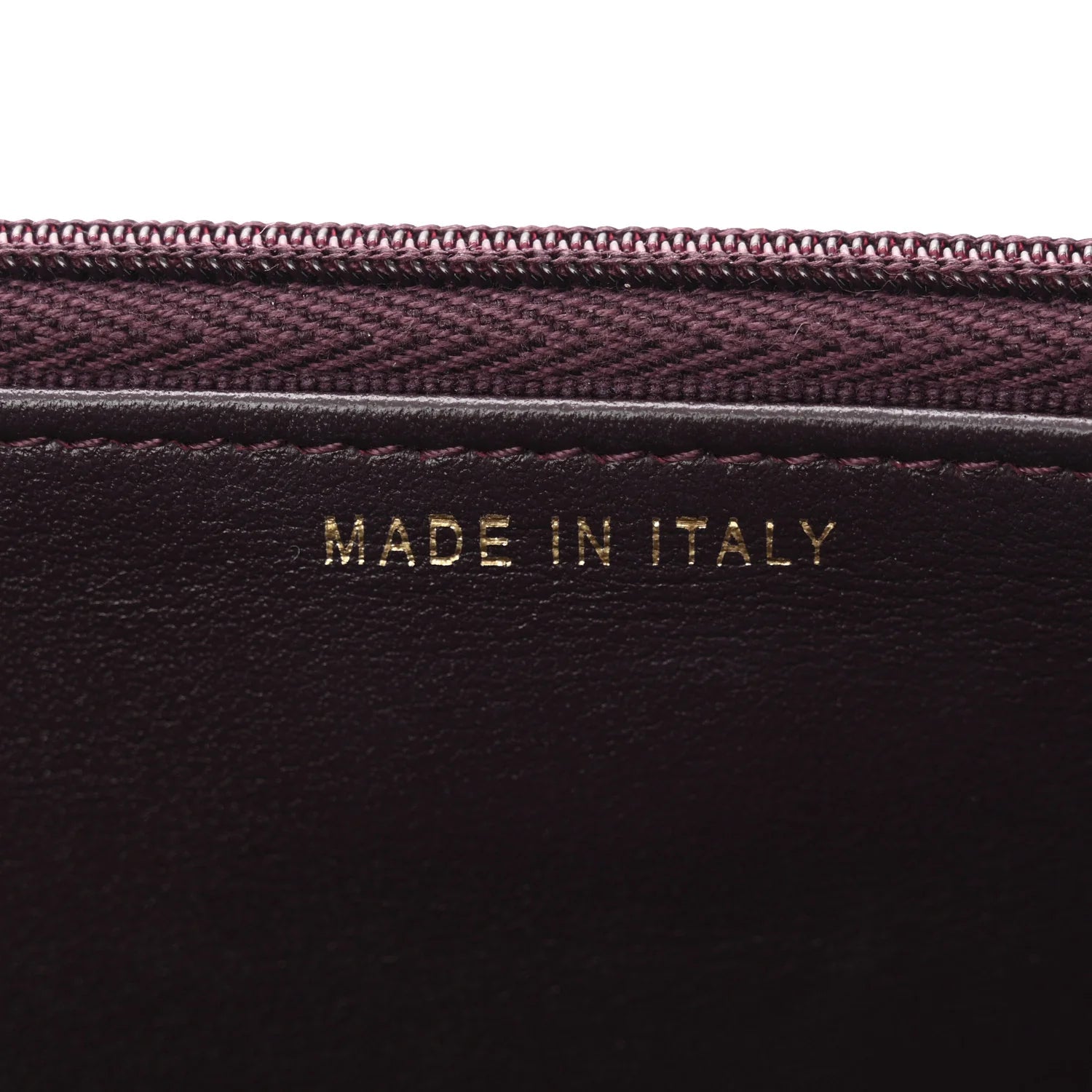 Velvet Metiers D'Art Wallet on Chain WOC Burgundy