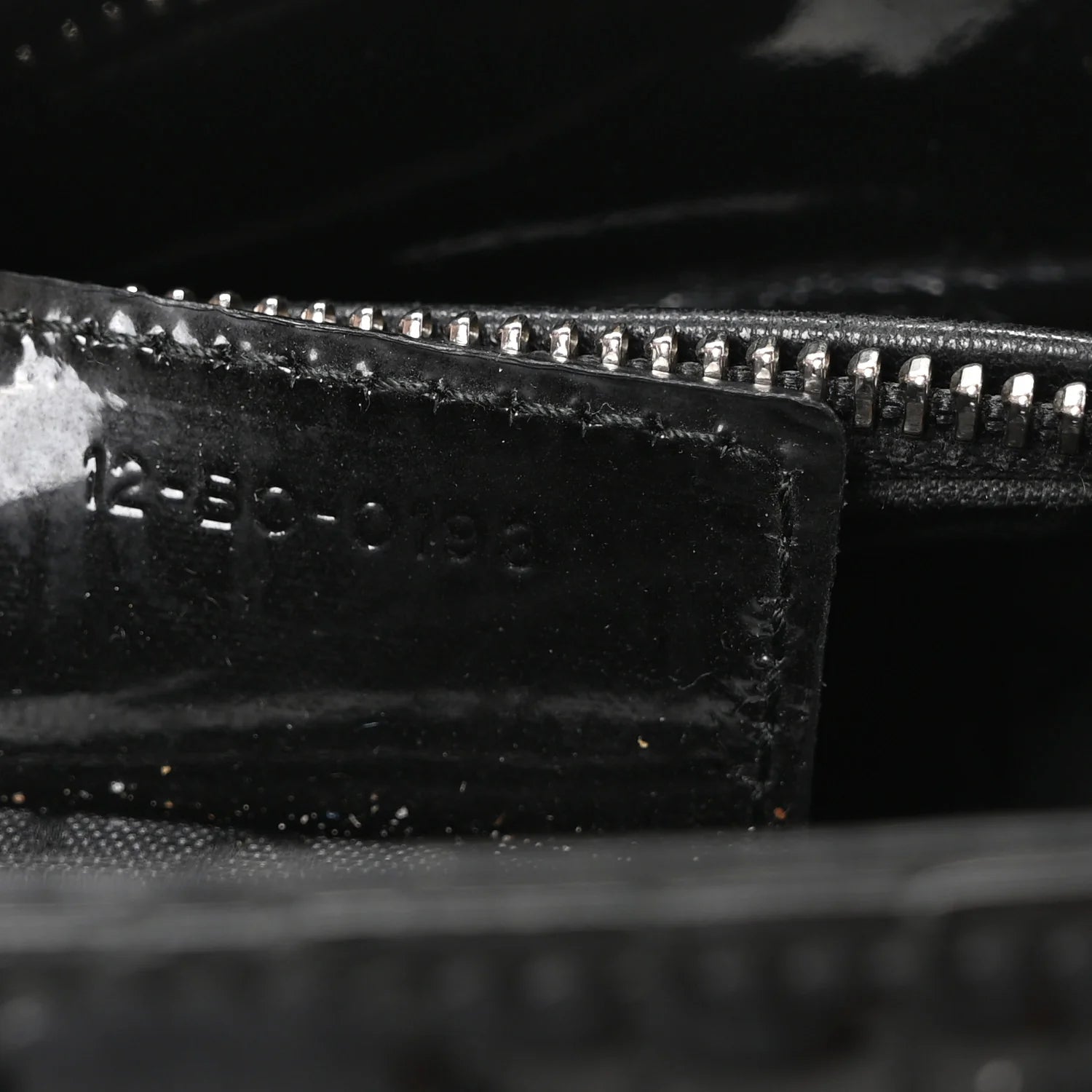 Patent Cannage Large Lady Dior Black