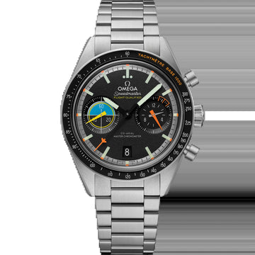 Unworn,  Speedmaster Pilot, Stainless Steel, Chronograph, 40.85 Mm, Ref# 332.10.41.51.01.002, Box and Papers