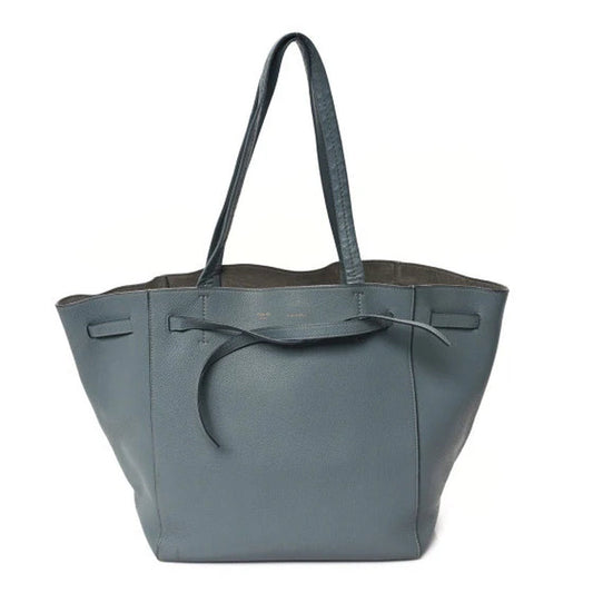 Soft Grained Calfskin Small Belt Cabas Phantom Storm