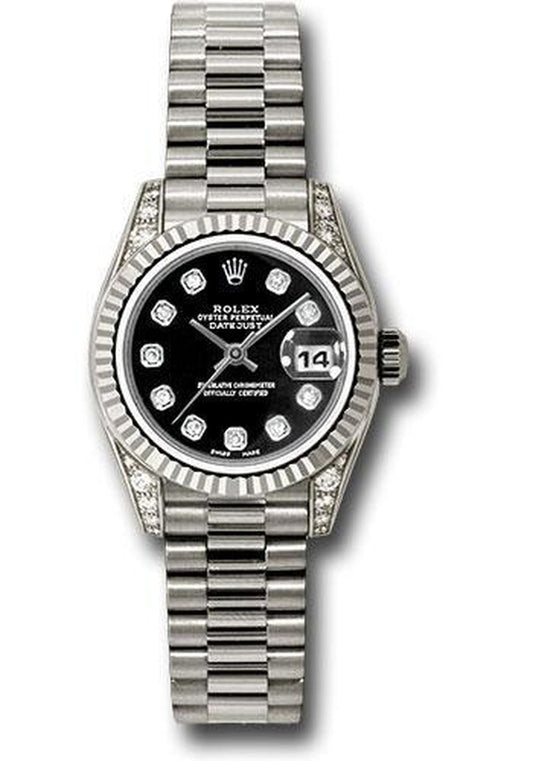 Rolex Lady Datejust 26Mm Watch 179239 Bkdp