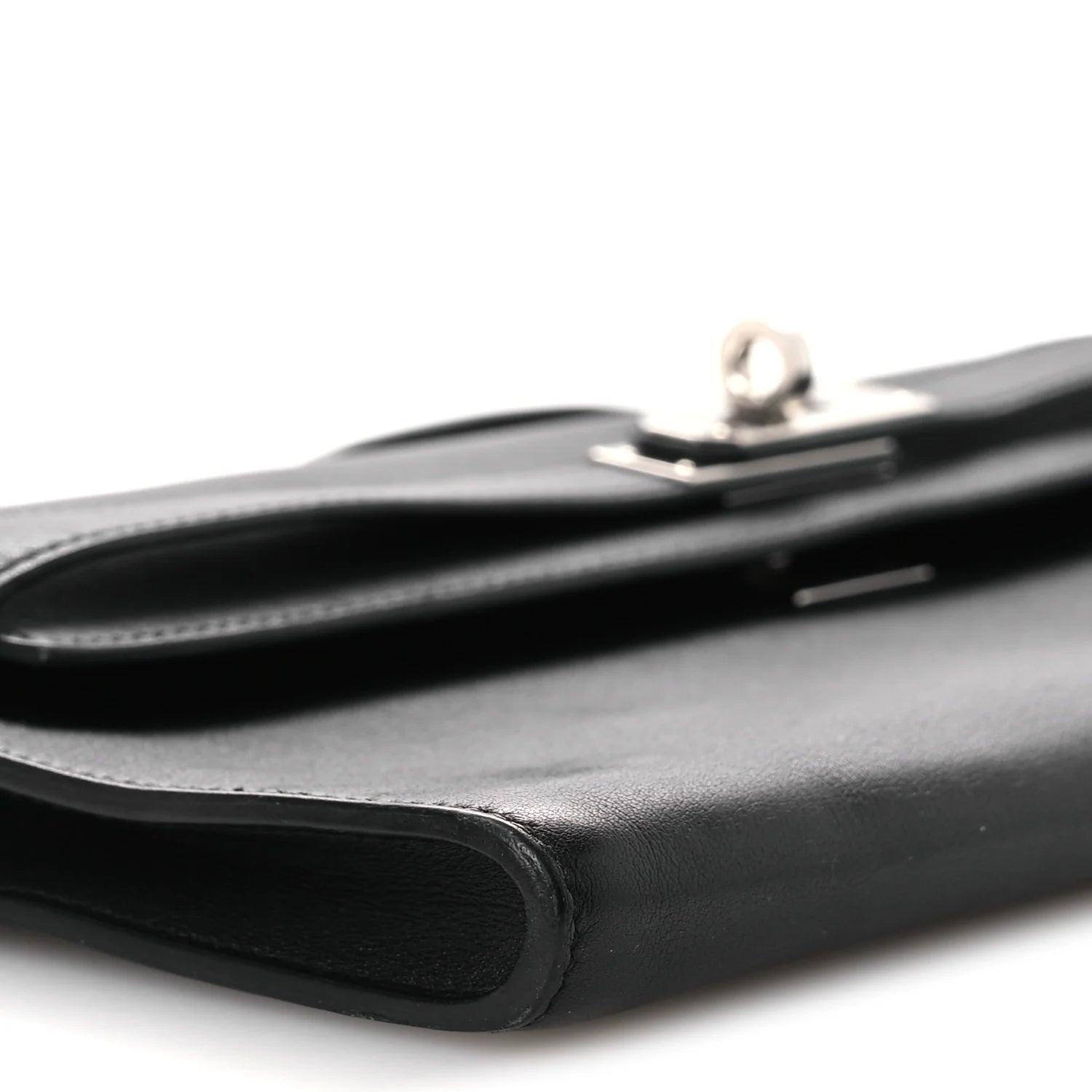 Swift Kelly Cut Clutch Pochette Black