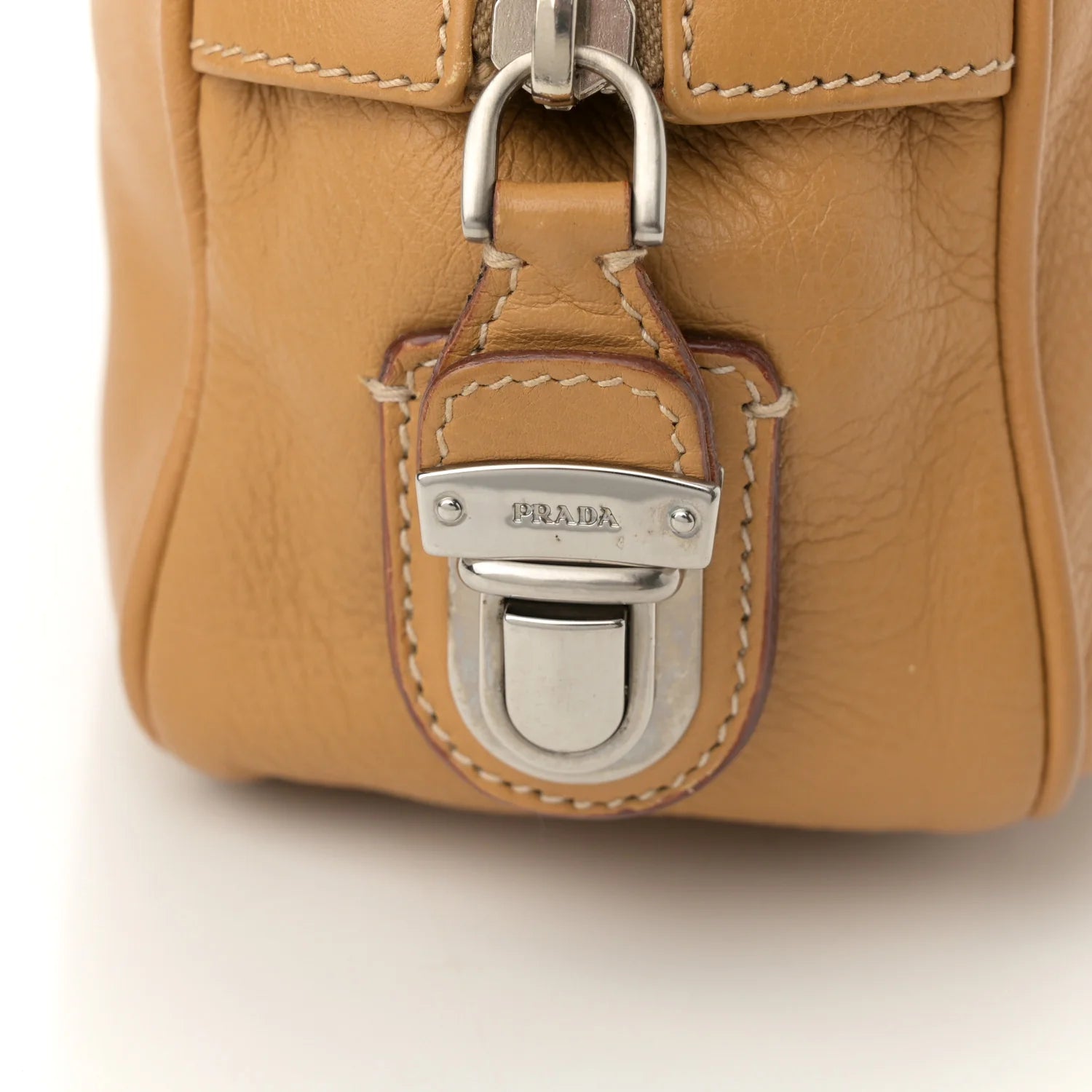 Vitello Daino Bowler Bag Sughero