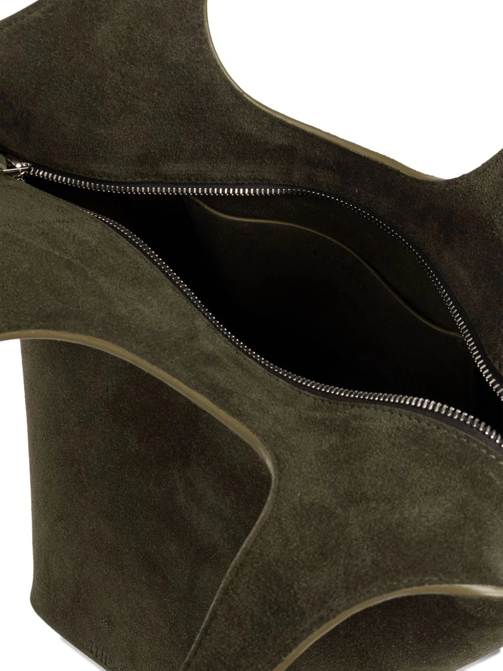 LA SCOOP MEDIUM LEATHER SHOULDER BAG