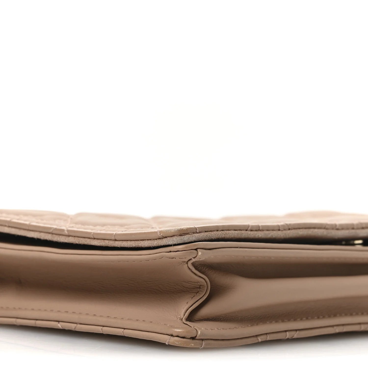 Ultra Matte Calfskin Cannage Lady Dior Clutch Fard