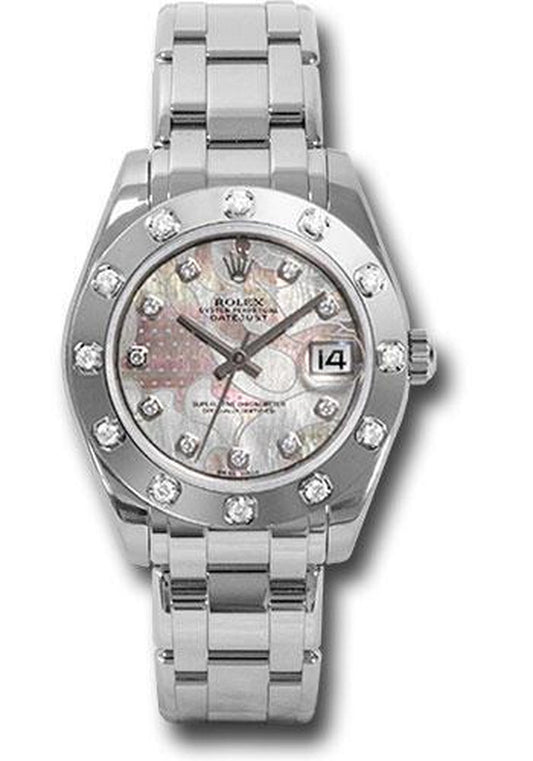 Rolex Datejust Pearlmaster 34Mm Watch: 81319 Pgdd
