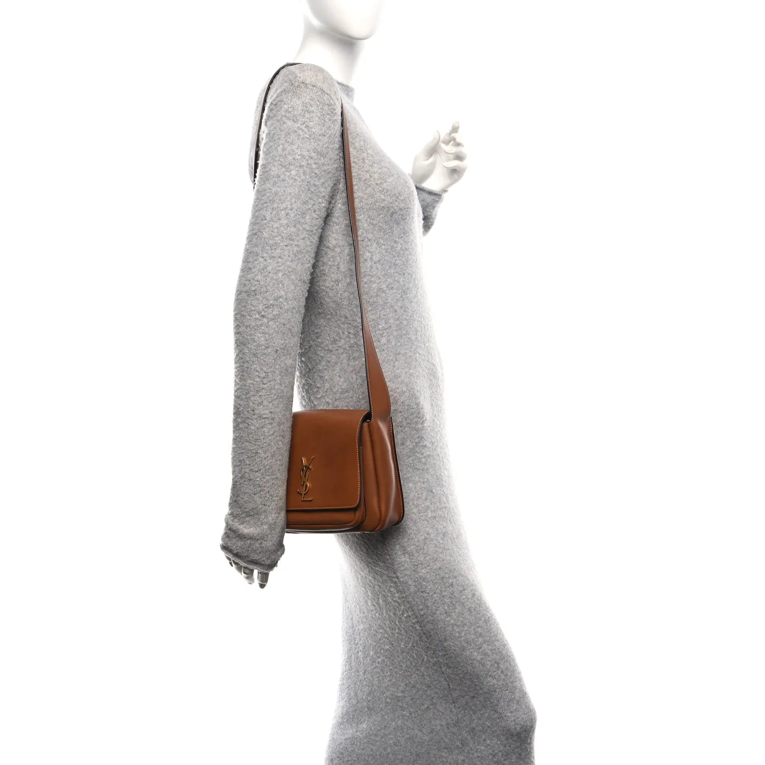 Vegetable Tanned Besace Niki Satchel Brick