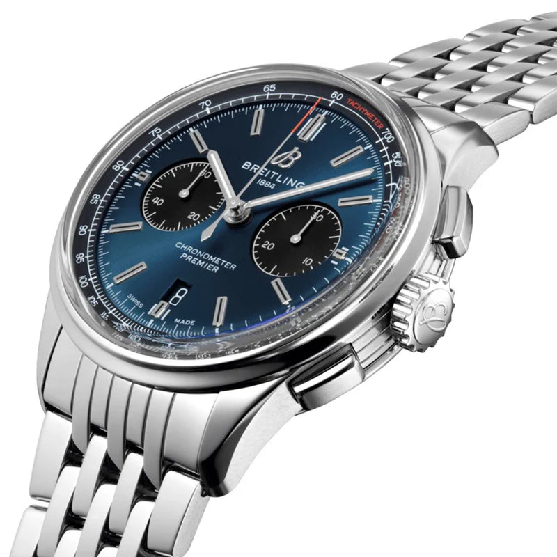 Premier B01 Chronograph 42 Stainless Steel Ref# AB0118221C1A1