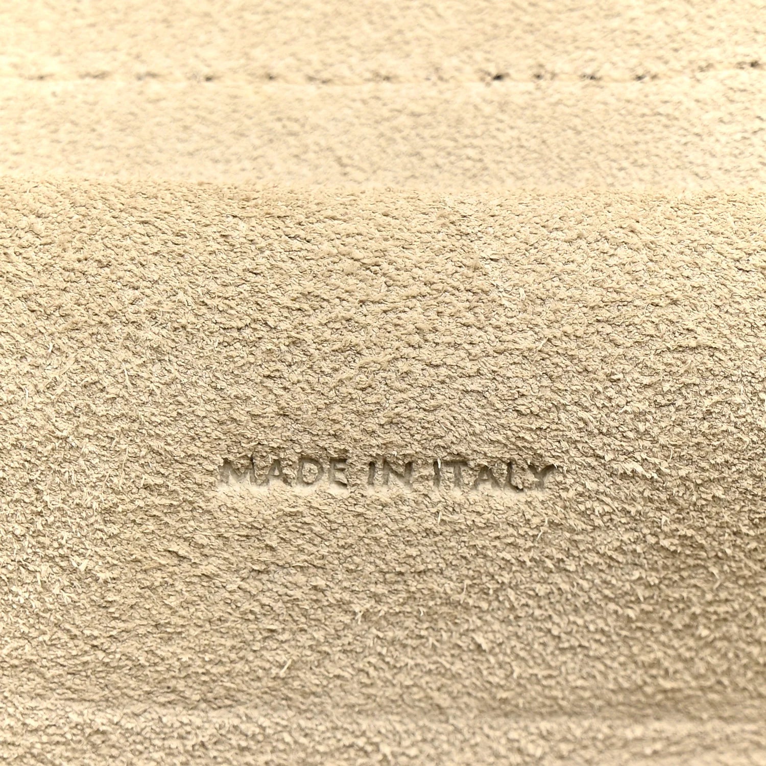 Grained Calfskin Micro Belt Bag Light Taupe