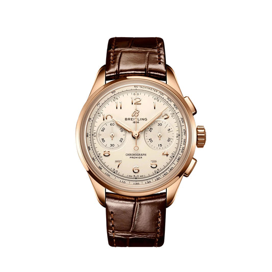 Premier B09 Chronograph 40 18K Red Gold Ref# RB0930371G1P1, Box and Papers