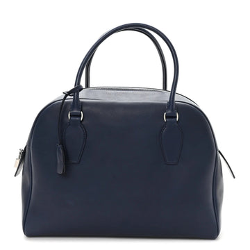 Polished Saddle Calfskin India 12 Blue Nights