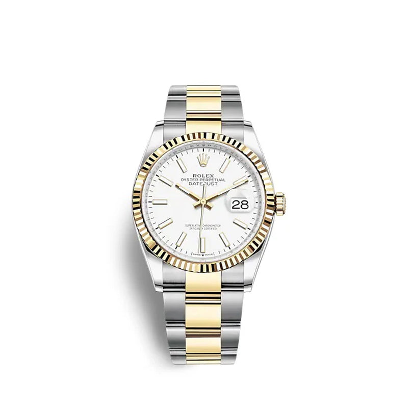 Datejust 36 Oystersteel and Yellow Gold Ref# 126233-0020