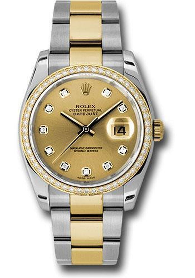 Rolex Datejust 36Mm Watch 116243 Chio