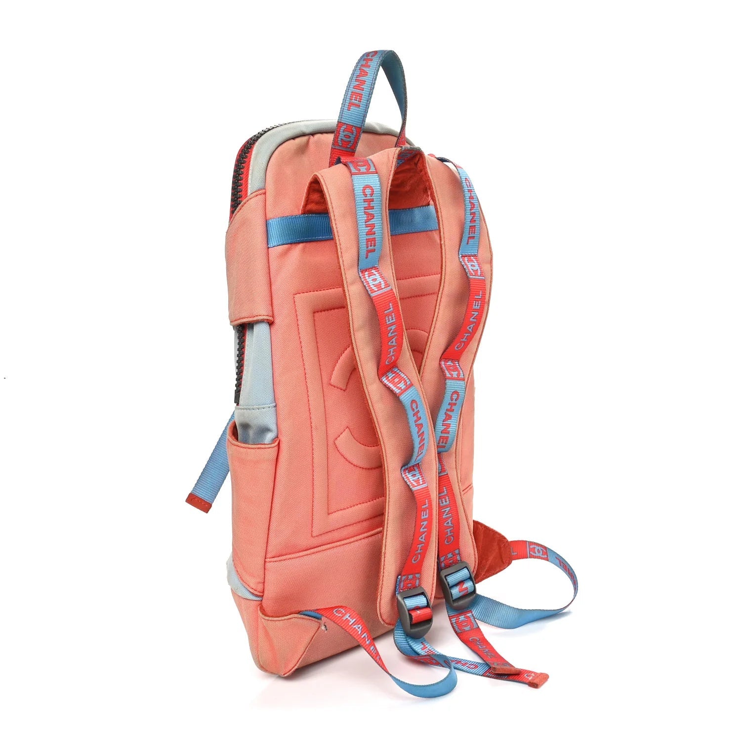 Nylon Sports Backpack Multicolor