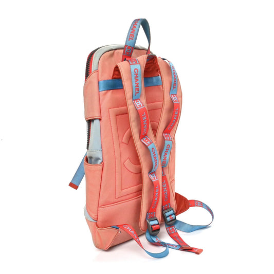 Nylon Sports Backpack Multicolor