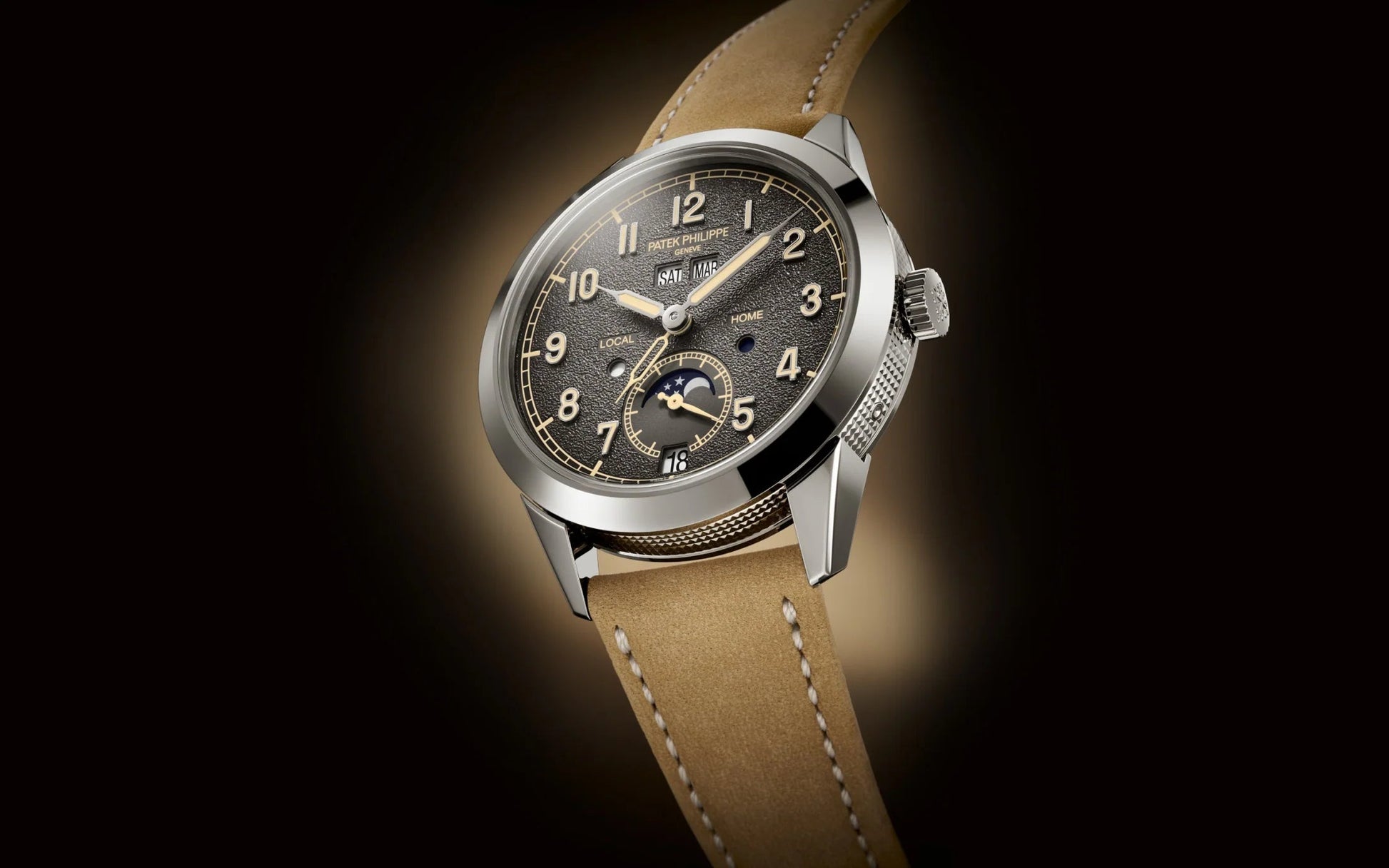 Complication, 18K White Gold, Annual Calendar Travel Time 41Mm, Ref# 5326G-001