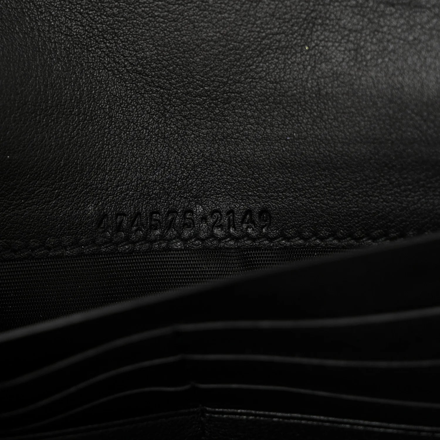 Velvet Matelasse GG Marmont Chain Wallet Black