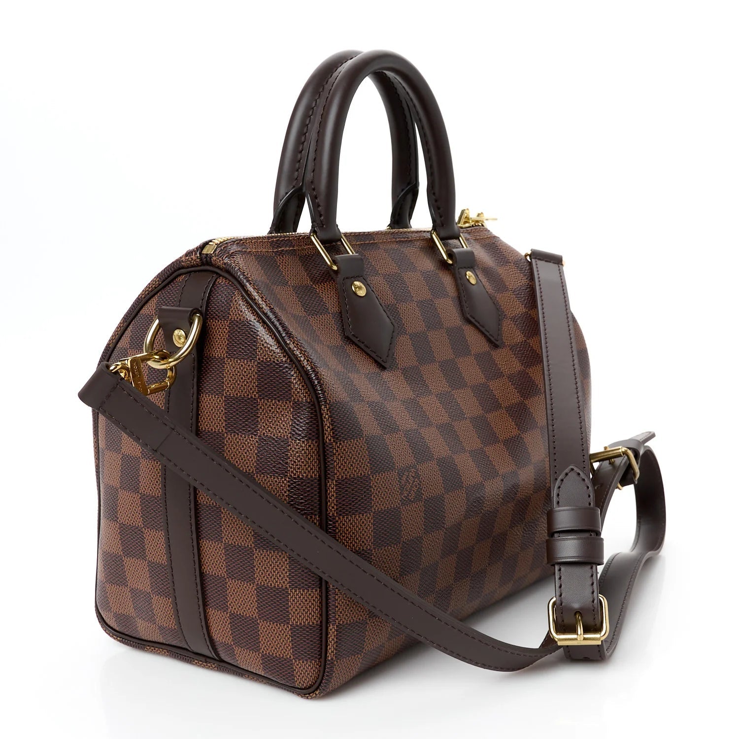 Damier Ebene Speedy Bandouliere 25