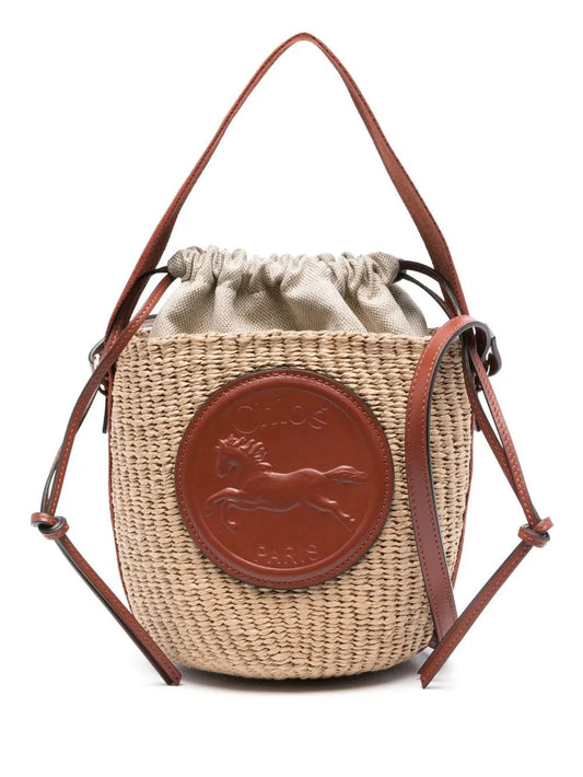 HORSE MEDAL SMALL BASKET