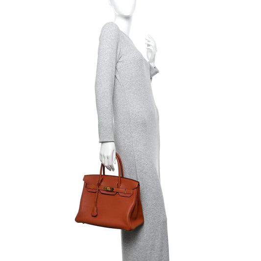 Togo Birkin 30 Cuivre