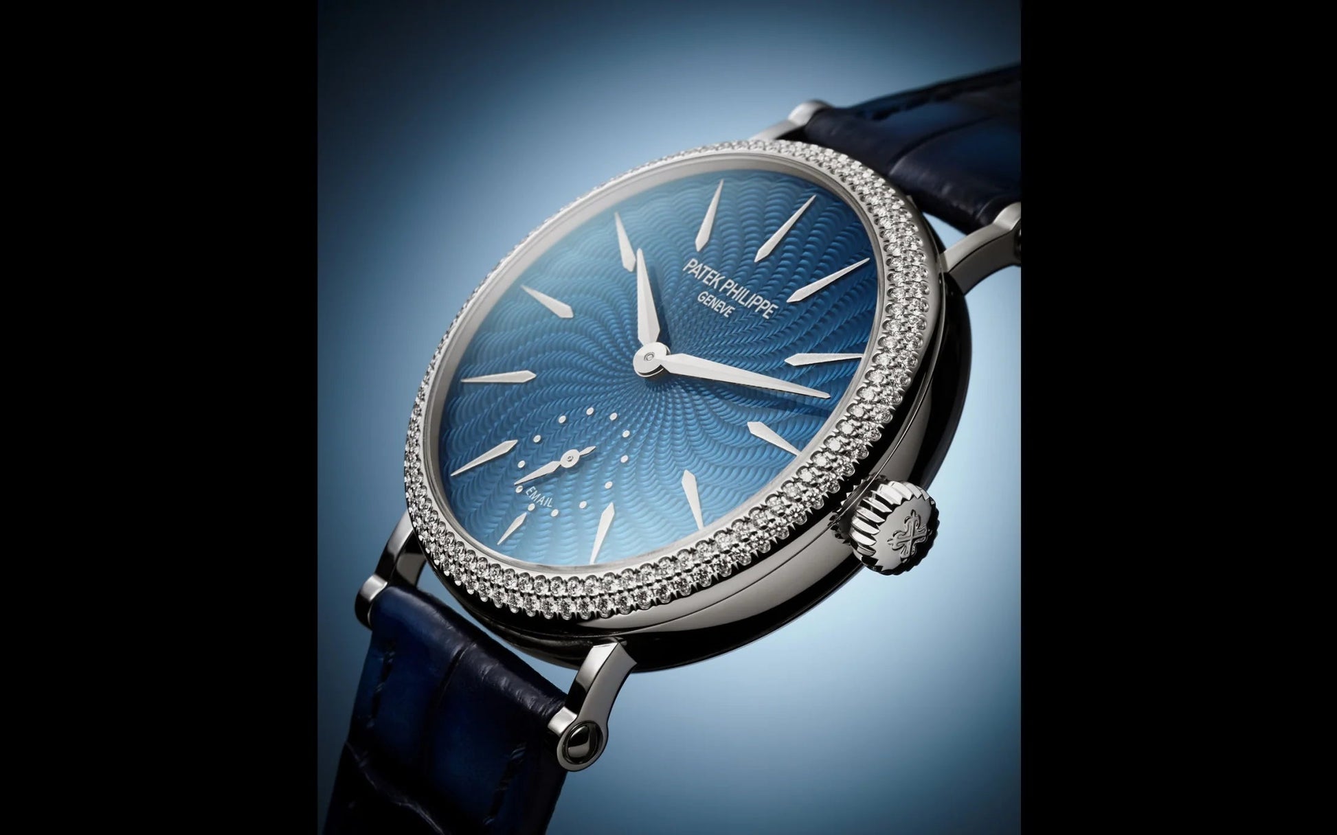 Ladies'  Grand Complication, 18K White Gold with Set 194 Diamonds, 36Mm, Ref# 7040/250G-001