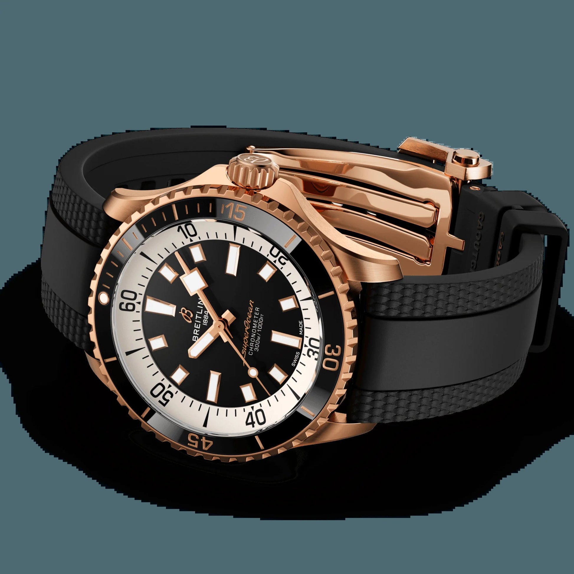 Superocean Automatic 42, 18K Red Gold, Ref# R17375211B1S1, Unworn 2024