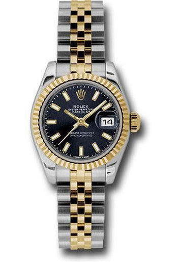 Rolex Lady Datejust 26Mm Watch 179173 Bksj