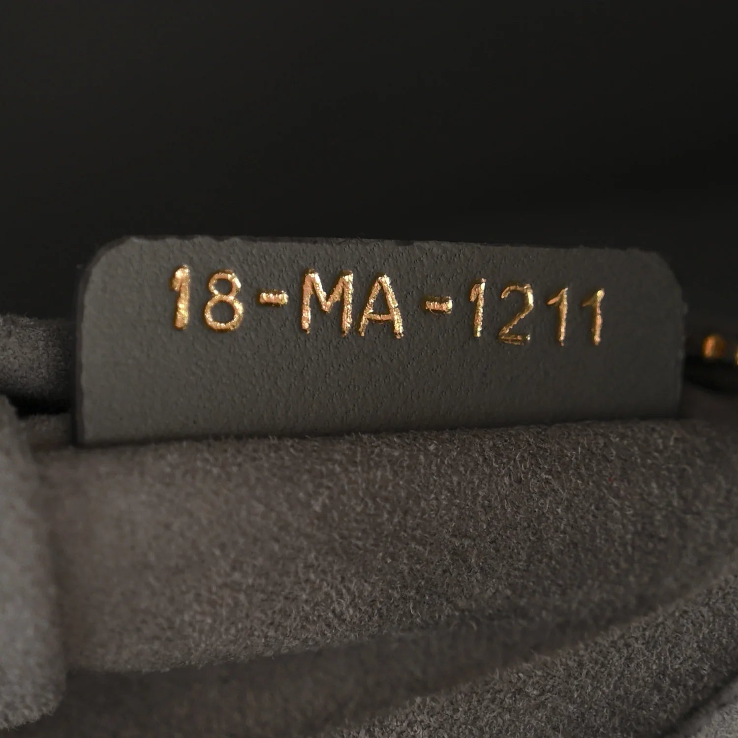 Lambskin Cannage Gradient Small My Abcdior Lady Dior Grey