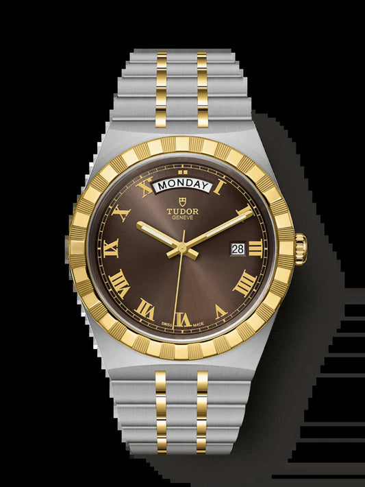 Royal, Stainless Steel and 18K Yellow Gold, 41Mm, Ref# M28603-0007