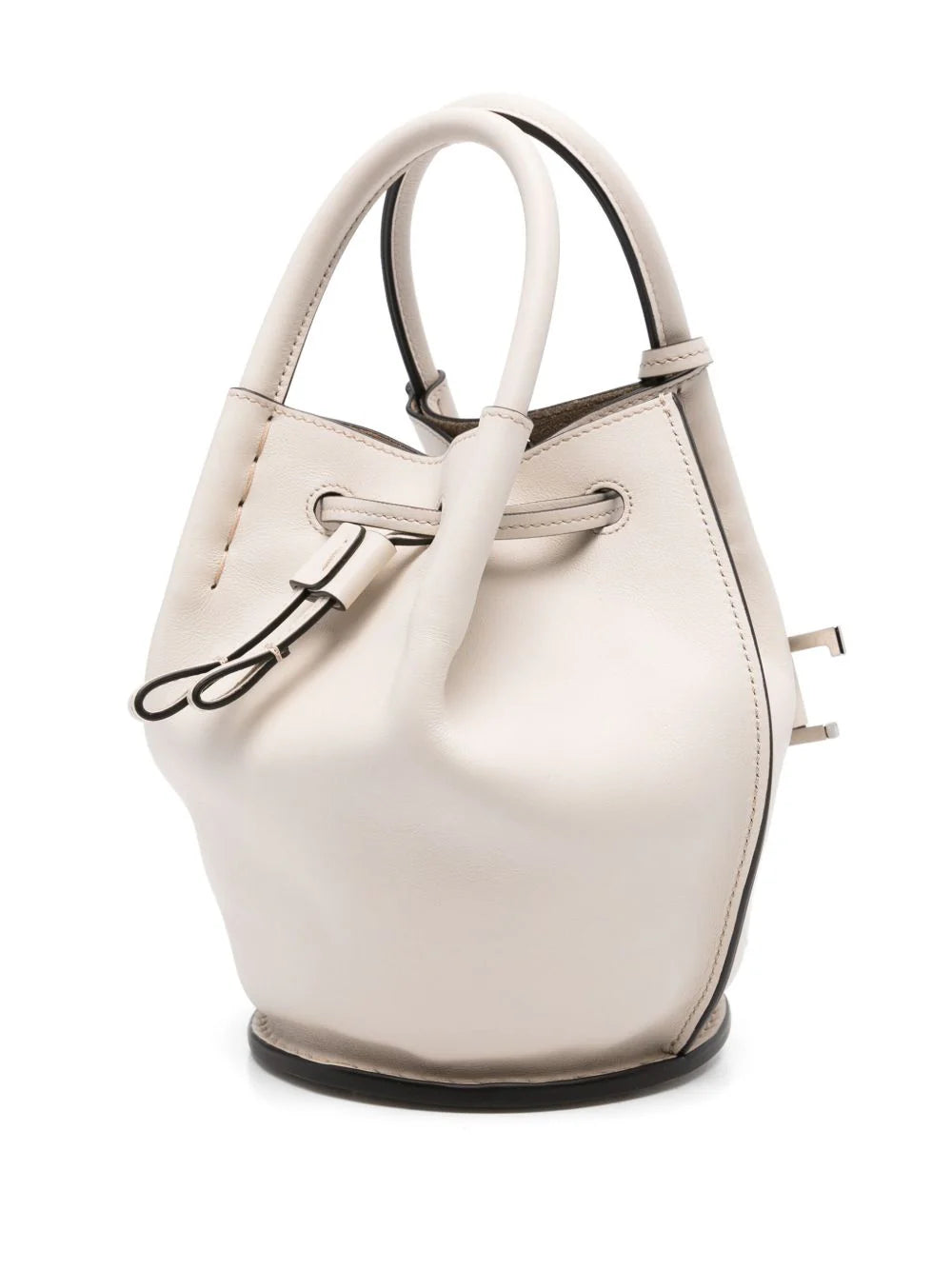 MINI LEATHER BUCKET BAG