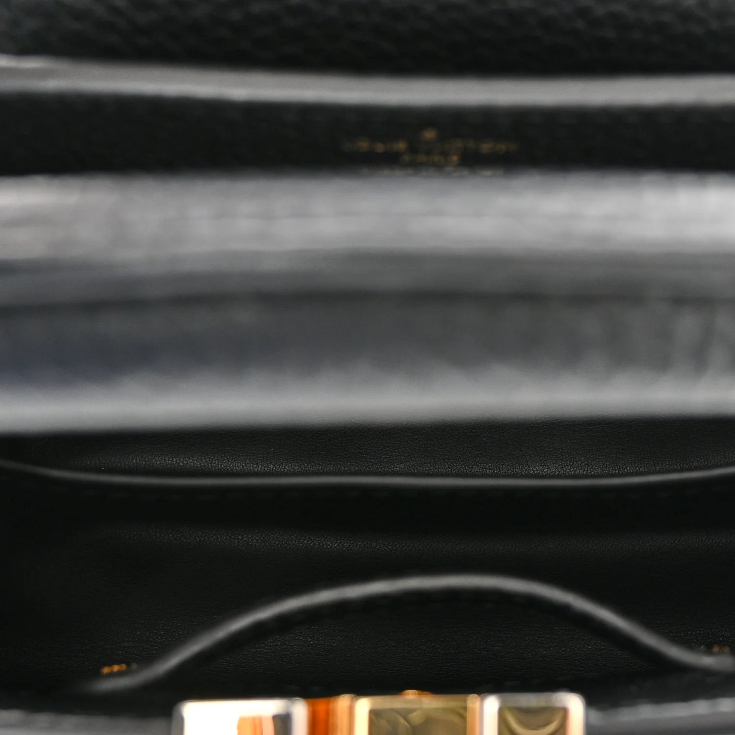 Taurillon Mini Capucines Black