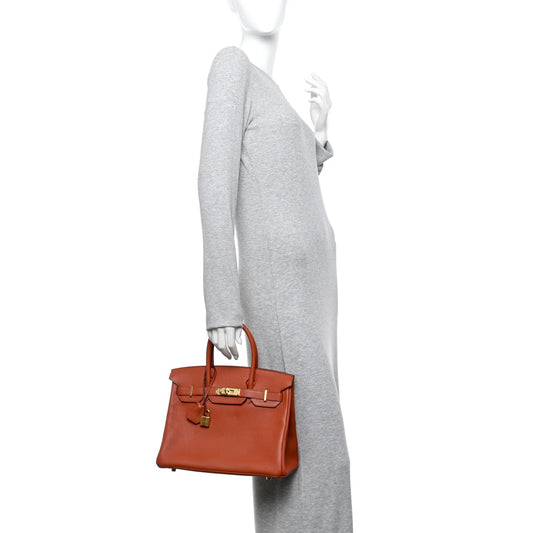 Taurillon Novillo Birkin 30 Cuivre