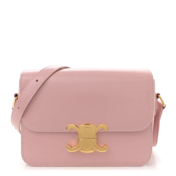 Shiny Calfskin Teen Triomphe Vintage Pink