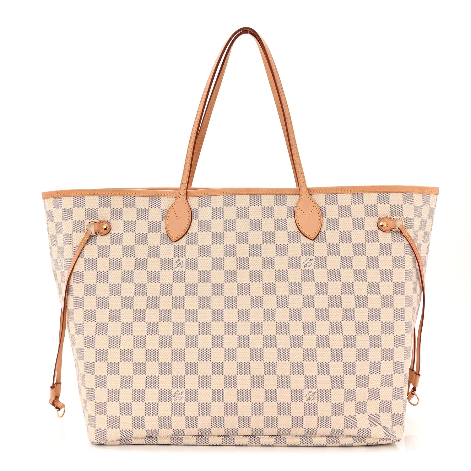 Damier Azur Neo Neverfull GM Rose Ballerine