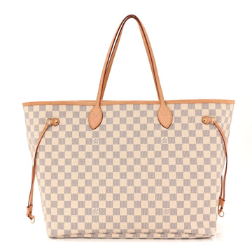 Damier Azur Neo Neverfull GM Rose Ballerine