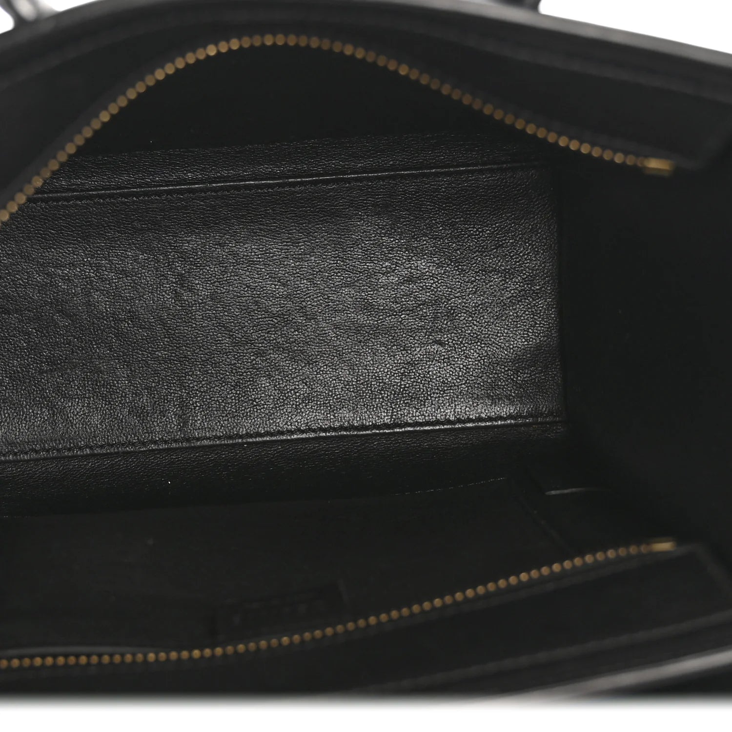 Smooth Calfskin Nano Luggage Black