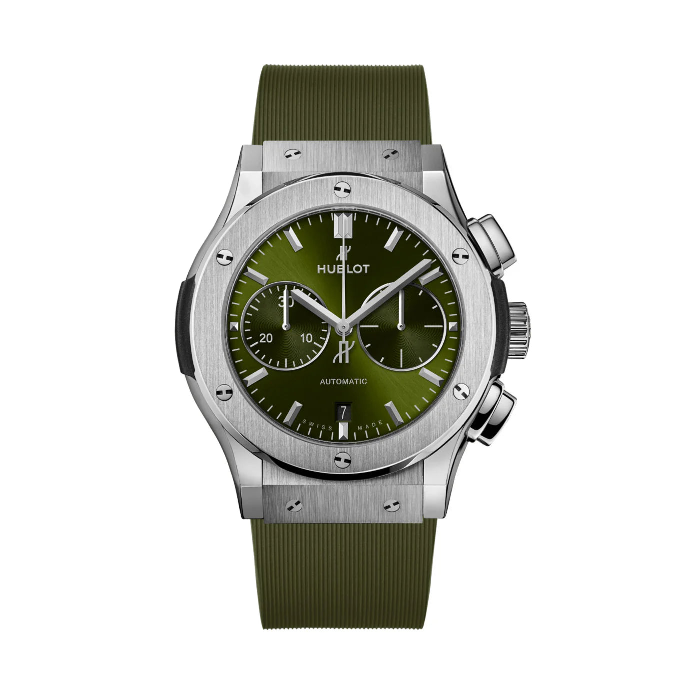 Classic Fusion Chronograph Titanium Green Ref# 521.NX.8970.RX
