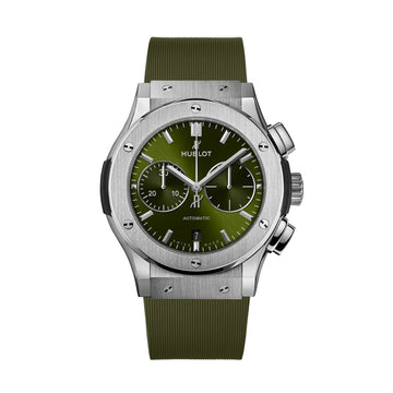 Classic Fusion Chronograph Titanium Green Ref# 521.NX.8970.RX
