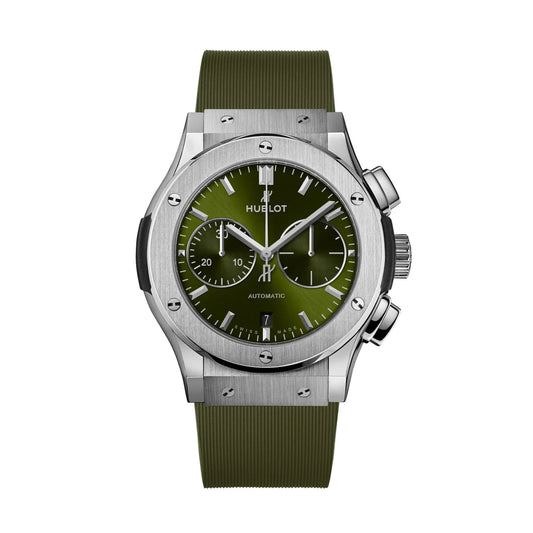 Classic Fusion Chronograph Titanium Green Ref# 521.NX.8970.RX