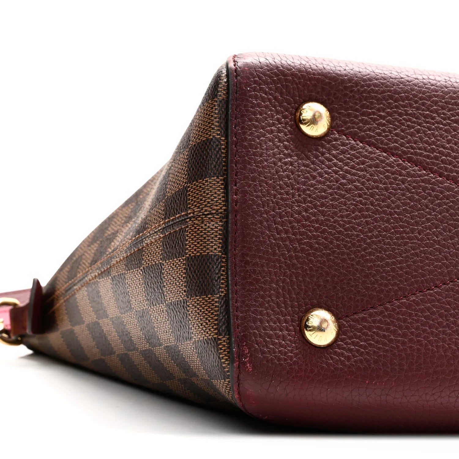 Damier Ebene Cuir Taurillon Hyde Park Fuchsia